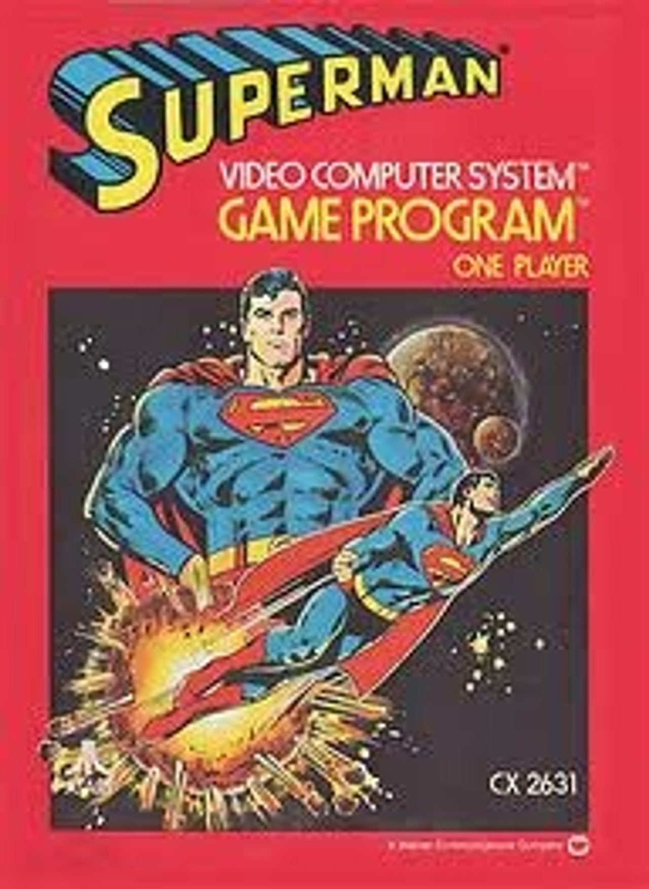 家庭用ゲームソフト SUPERMAN [ATARI2600] Superman Atari 2600 Game For Sale | DKOldies